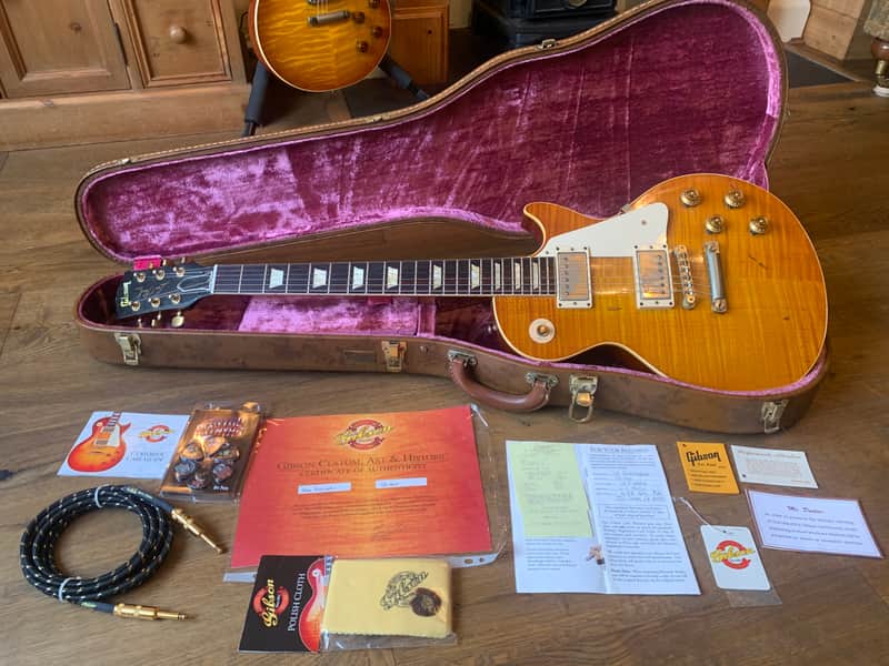 Gibson Custom Shop Gary Rossington '59 Les Paul Standard 2002 - Tom Murphy-Aged image 1