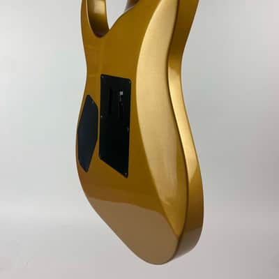 Kramer SM-1H Buzz Saw - Gold Like new, Floyd, Single Humbucker. Ebony board, case available but not included. image 8
