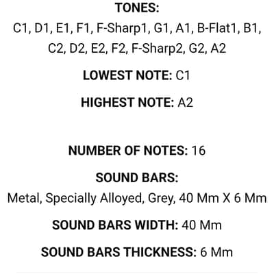 Sonor Percussion AM metallophone (Alt) 80s-90s - Classic wood image 15