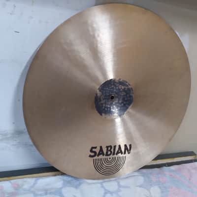 Sabian 21" HH Hand Hammered Raw Bell Dry Ride Cymbal 1996 - 2015 - Natural image 12