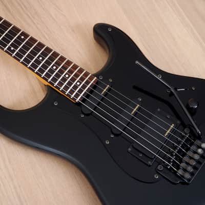 1989 Fernandes FST-50 The Function HSS Electric Guitar Black Japan
