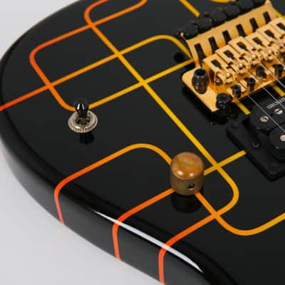 Charvel USA Custom San Dimas Schematic Graphic Unique Design Electric Guitar image 22