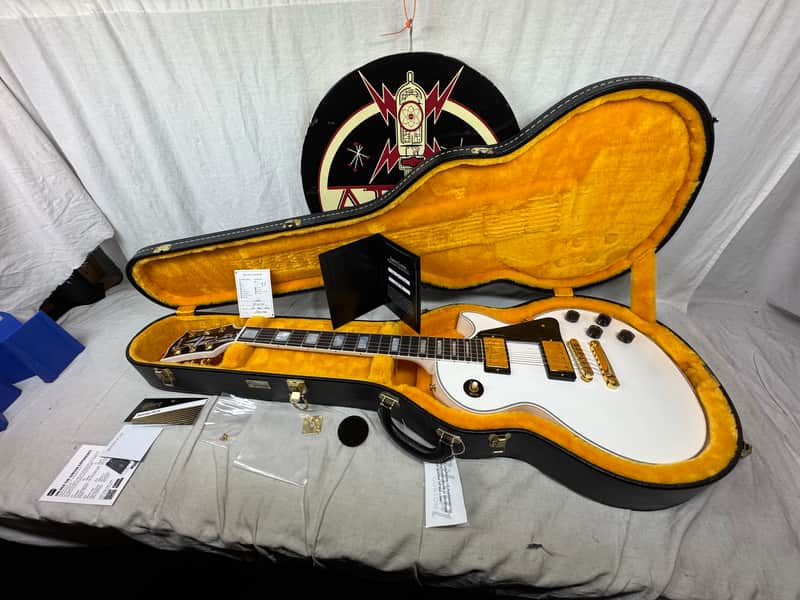 Gibson USA Custom Shop Les Paul Custom Guitar with COA + Case 2024 image 1