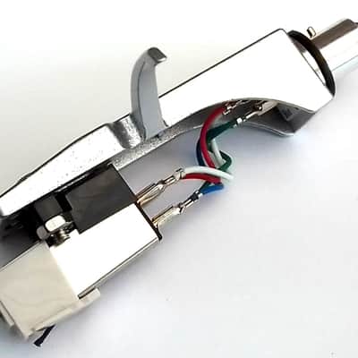 Technics Headshell + Audio Technica AT3600L Cartridge, Stylus For SL-1200 - SL-1210 Turntables, Fits All Models (Silver Finish) image 2