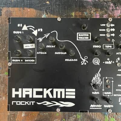 Hackme Rockit Desktop Synth Module DIY image 2