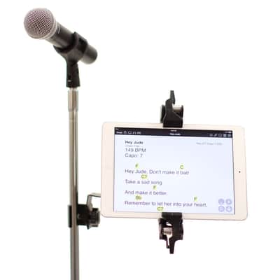 AirTurn MANOS Universal Tablet and Phone Holder with Side Mount Clamp image 2