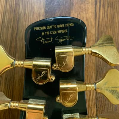Spector NS 5CR Mid-1999 Black Transparent/Gold image 11