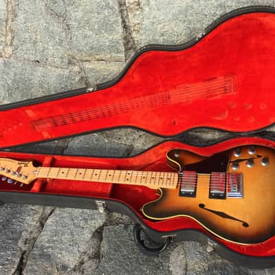 Fender Starcaster 1975-76 Sunburst Flammed top SUPER! image 15