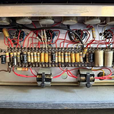 1965 JMI Era AC-50/4 Mk III 2-Channel 50 Watt Guitar and Bass Amplifier Head image 16