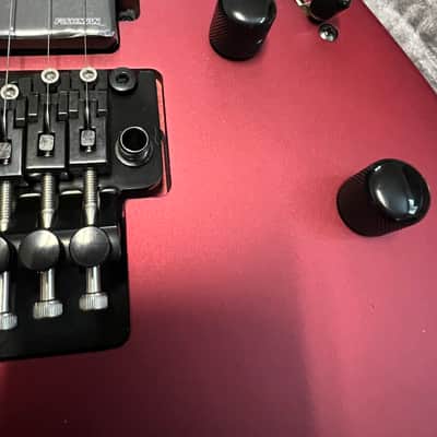 ESP LTD M-1000 2023 - Present - Candy Apple Red Satin image 8