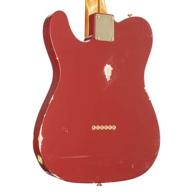 Fender Fender Limited Edition Hotshot Telecaster Relic Aged Cimarron Red - Custom Electric Guitar image 7