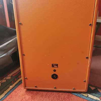 Orange Vintage PA Speakers Orange image 2