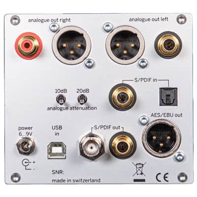 Weiss Engineering DAC204 MK2 D/A Converter plus DSP/DSD Interface with DSD to PCM Conversion image 4