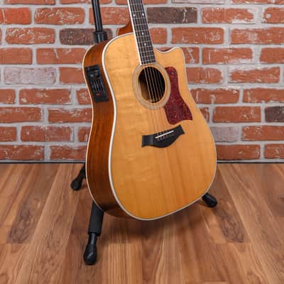Taylor 410ce Sitka Spruce Top Natural 1999 w/OHSC image 3