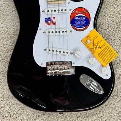 Fender Eric Clapton Stratocaster® Electric Guitar, Maple Fingerboard , Black image 6