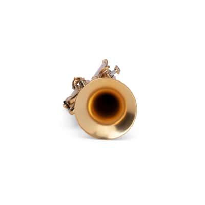 Adams A1 Bb Trumpet - Satin Gold Lacquered image 13