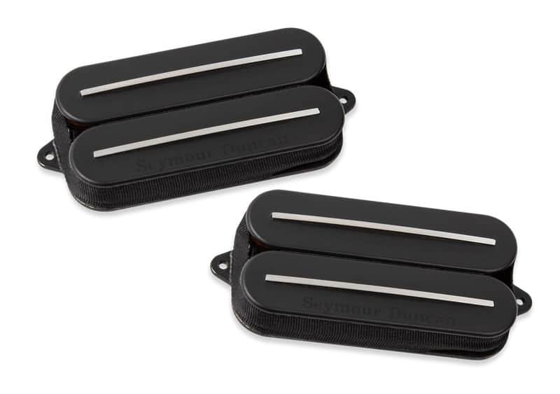 Seymour Duncan Hot Rodded Rail Humbucker set - black image 1