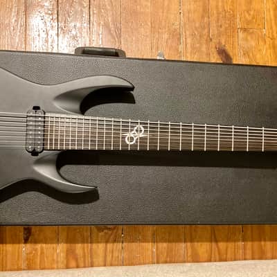 Washburn - Solar Solar 180c 8 String Guitar with Hardshell Case - Black image 1