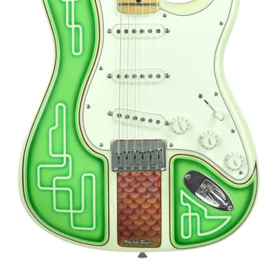Used Fender Custom Shop Masterbuilt Low Rider Stratocaster by Todd Krause w/Troy Lee Designs R39290 image 2