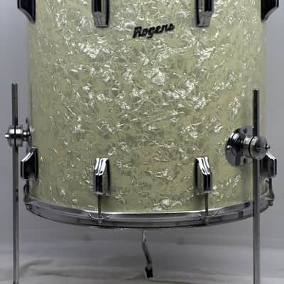 Rogers 20/12/14/16/5x14" Cleveland-Era Holiday Drum Set - White Marine Pearl image 22