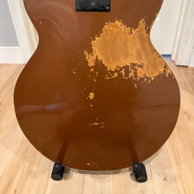 Gretsch Streamliner 1974 - Yellow nitrocellulose image 5