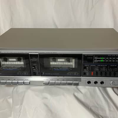 Realistic SCT-100 Stereo Dual Deck Cassette Player Recorder POWERS UP~PARTS ONLY image 1