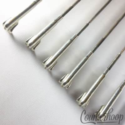 Leedy 6x Snare/Tom Drum Single-Tension T-Rods+Claws 8 1/4"Nickel Vintage 20s USA image 2