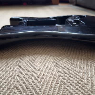 Vintage 1984 Fender USA Stratocaster Body - Black Poly image 3