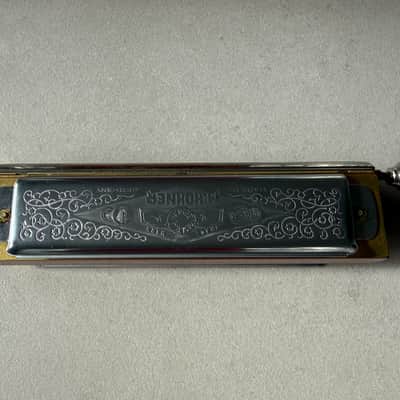 Hohner 270BX-C Super Chromonica Harmonica - Key of C 2010s - Silver image 4