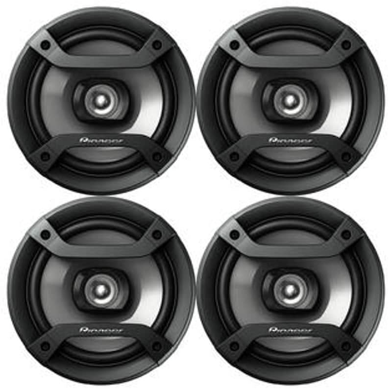 4x Pioneer TS-F1634R 6.5" 200 Watts 2-Way Car Audio Amplifier 6-1/2" Speakers image 1