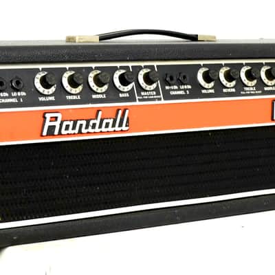 Randall Commander RG 300 Guitar Head 1970s - Black image 2