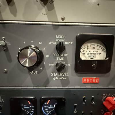 Retro Instruments Sta-Level Tube Compressor 2010s - Gray image 2