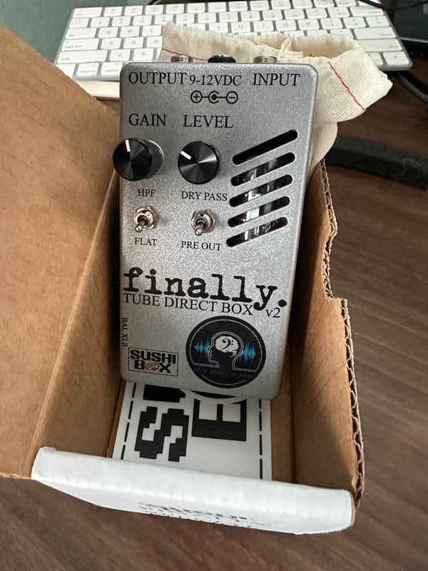 Sushi Box FX Finally v2 Tube Direct Box – With Bass In Mind Edition 2024 image 1