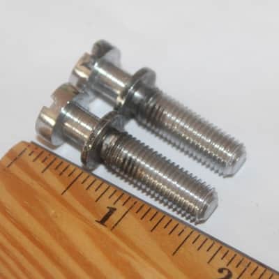 Vintage 1960's Gibson Long Tailpiece Studs 1.5" Chrome Les Paul ES SG 1965 1966 1967 image 2