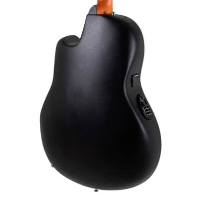 Ovation Celebrity Traditional Plus A/E Guitar Trans Blackburst Flame - B-Stock image 4