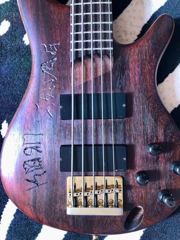 Ibanez K5 Oil (Signed with a Dremel) image 1