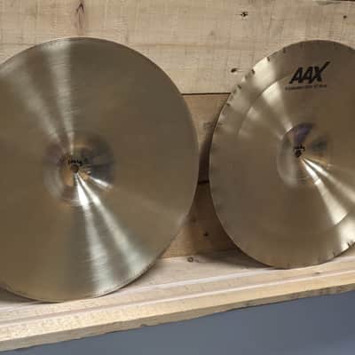 Sabian 14" AAX X-Celerator Hi-Hat Cymbals (Pair) 2005 - 2018 - Natural image 13