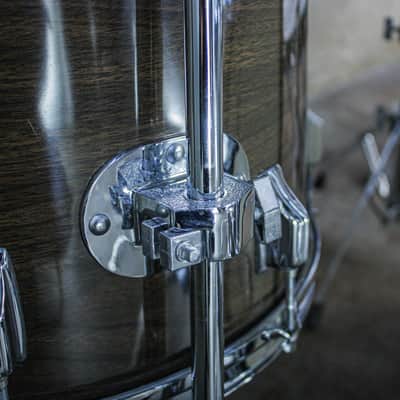 Rogers Londoner V Drum Kit – 1977 Big R Era – New Mahogany – Complete Memriloc Hardware image 17