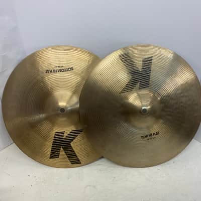 90's Zildjian K 14" Hi Hats - Pre Serial image 1