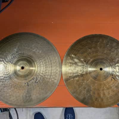 Cut through any mix!! - Paiste 14" Signature Power Hi-Hat Cymbals (Pair) 1989 - Present - Traditional image 1