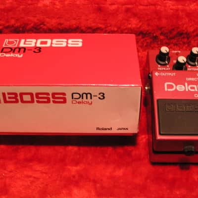 Boss DM-3 Delay de 1984 ProcessOR MN3205 image 1