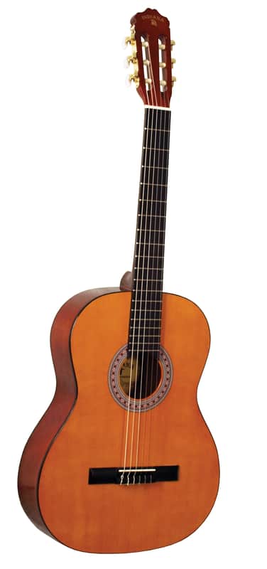 Indiana IC-15 Full Size Classical with Electronics Brown image 1