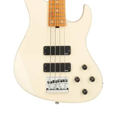 Sadowsky MetroExpress 24-Fret Modern Bass, Roasted Maple Fingerboard, 4-String - Solid Olympic White High Polish image 2