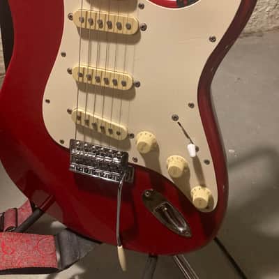 Torino Red Squier II Standard Stratocaster with Maple Fretboard (Made in Korea) 1989 - 1992 image 10