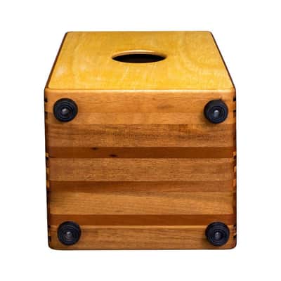 A Tempo Tocador Flamenco Cajon w/Gig Bag, Mohena and Purple Heart Natural Finish image 4