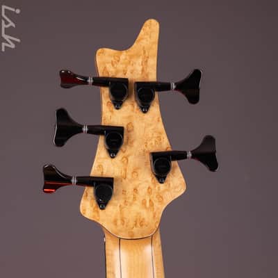 2001 Celinder Aura 5-String Bass Natural *Owned by Richard Bona* image 19