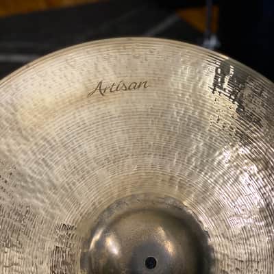 Sabian 22” Artisan Cymbal Vote Raw Bell Ride Cymbal image 2