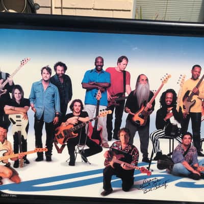 Fender Framed Bass Street Fender Artist Poster 2001 image 2