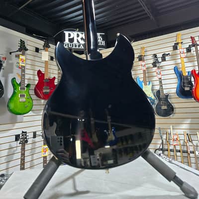 NEW 2024 Rickenbacker 330/12 Semi-Hollow Electric - Jetglo w/OHSC #744 image 11