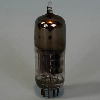 1963 General Electric 6AU8A Vintage 1960s GE Gray Plate D Getter Tube! T448 image 3